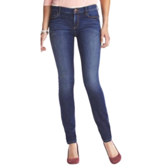 LOFT Denim - LOFT | Super Skinny Denim Jean Perfect Stretch to Flatter Sz 27/4 MidIndigoWash